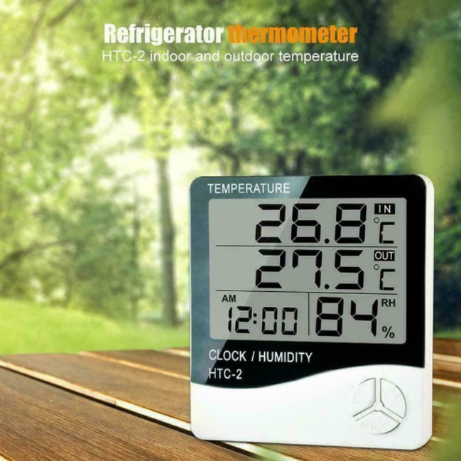 Digital LCD Thermo-Hygrometer Thermometer Luftfeuchtigkeit Temperaturmessgerät e Digital LCD Thermo-Hygrometer Thermometer Luftfeuchtigkeit Temperaturmessgerät e