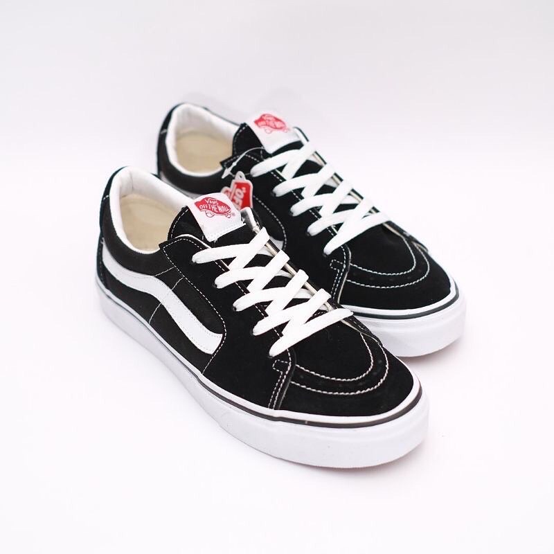 Jual Vans Sk8 Low Classic Black White Original Shopee Indonesia