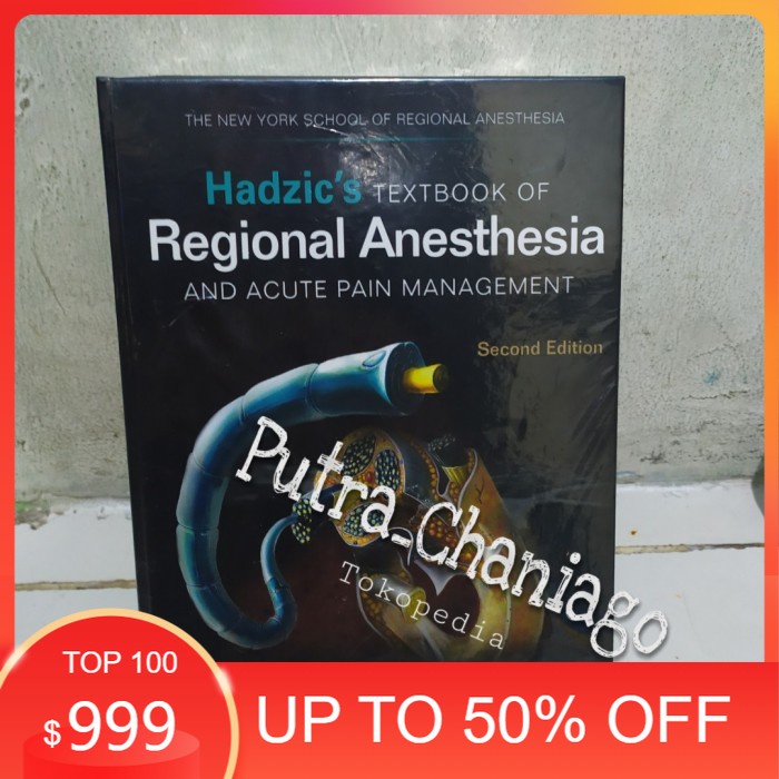 Jual JUAL Hadzic's Textbook Of Regional Anesthesia & Acute Pain ...