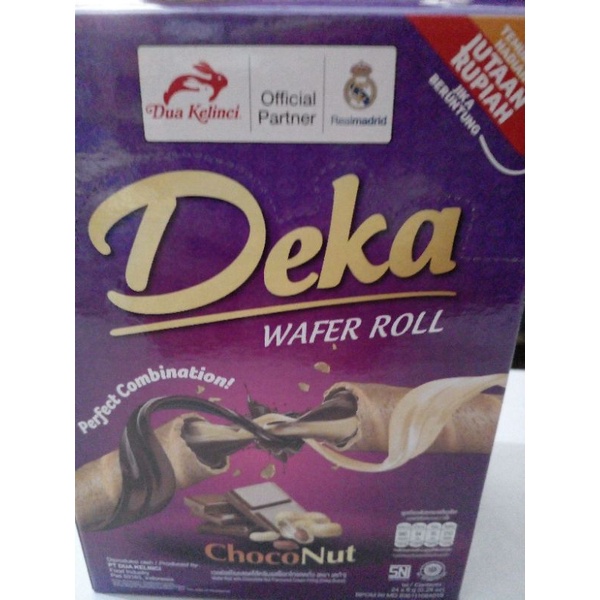 Jual DK Deka wafer rol box 8gr | Shopee Indonesia