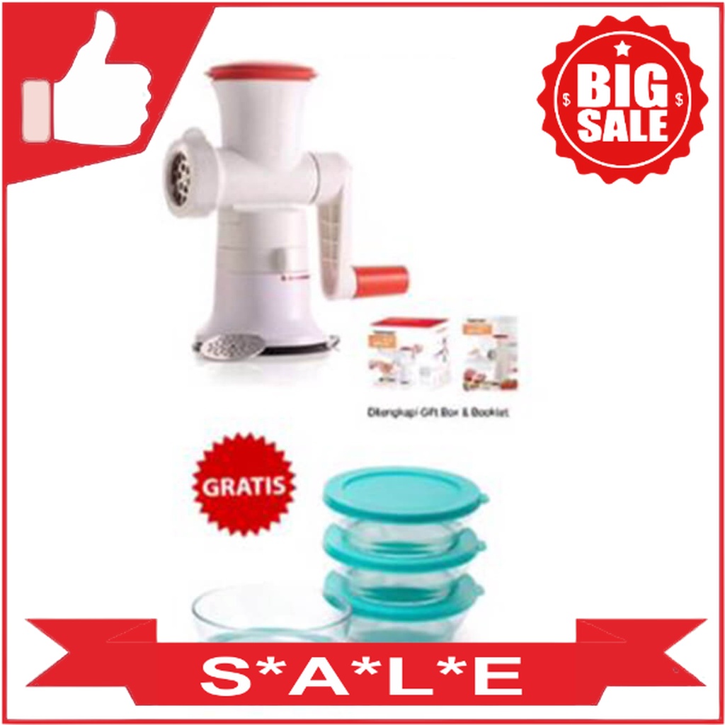 Hachoir Tupperware Fusion Master Mincer - Jaune - Occasion (très Bon état)