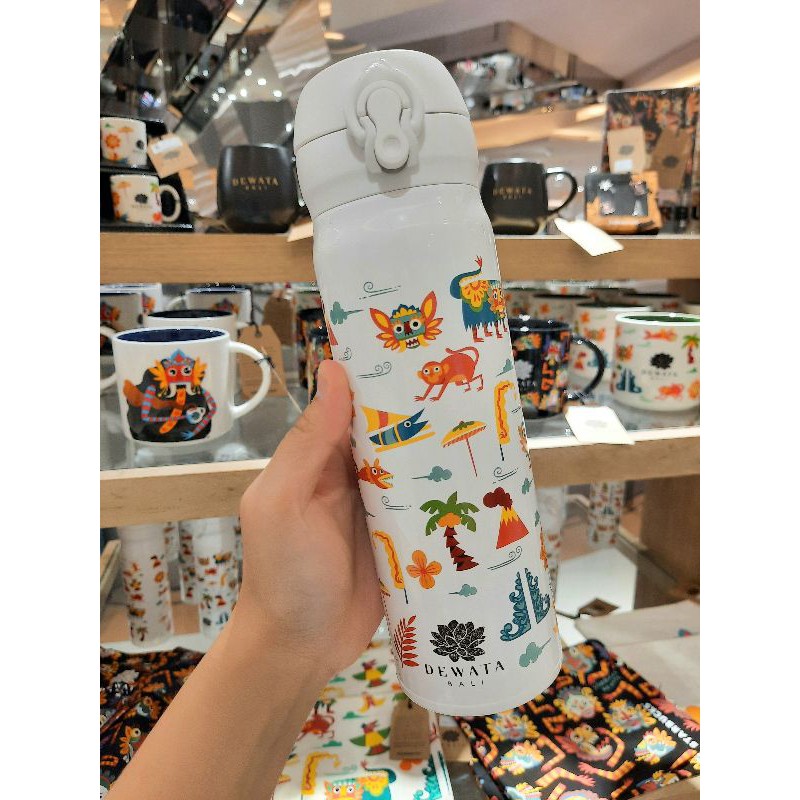 Jual Starbucks Tumbler Thermos Dewata Bali Edition White Basic Shopee