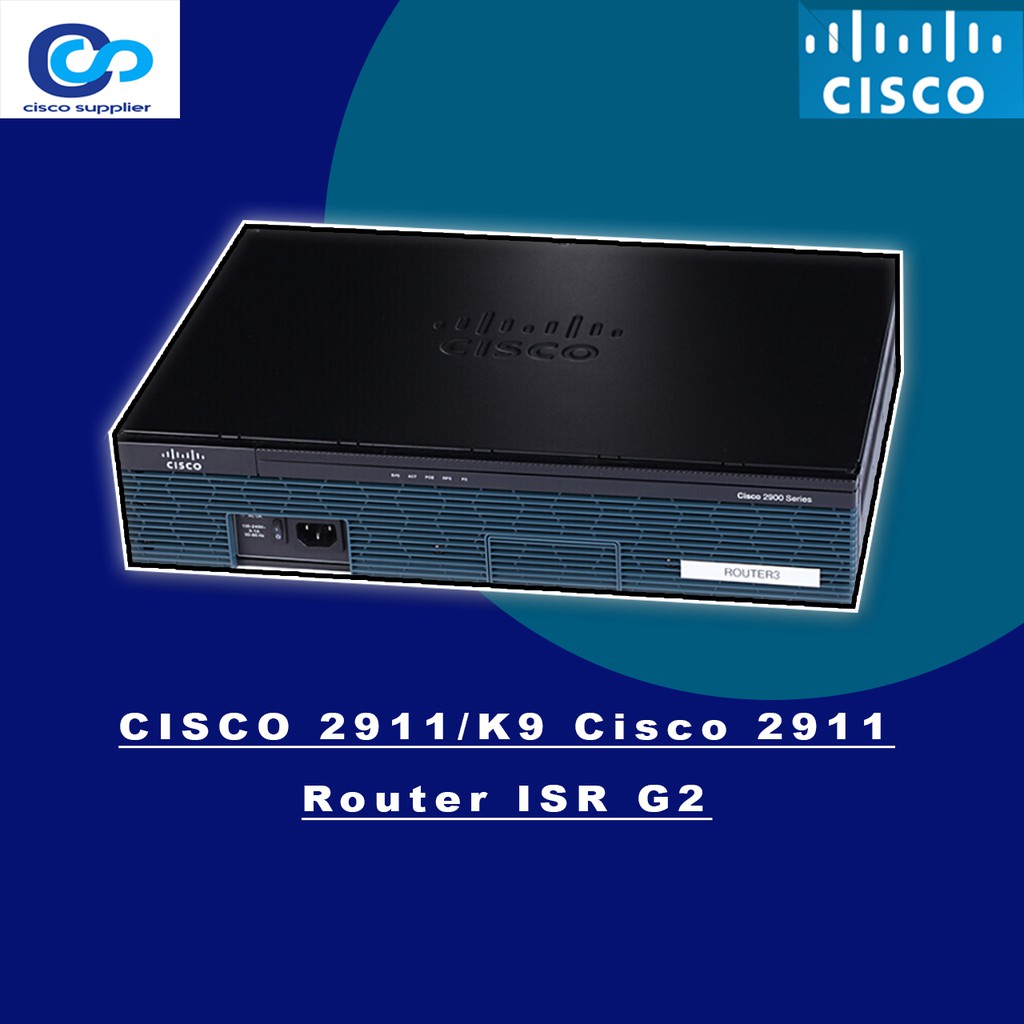 Jual CISCO2911/K9 Cisco 2911 Router ISR G2 | Shopee Indonesia