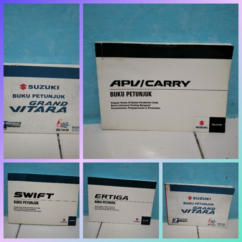 Jual Buku Panduan Manual Mobil(Suzuki) | Shopee Indonesia