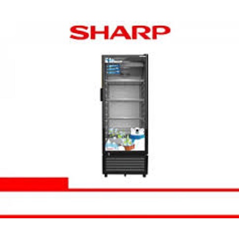 Jual SHOWCASE/SHARP/DISPLAY/COOLER/3RAK/SCH-170FS/170LITER | Shopee ...