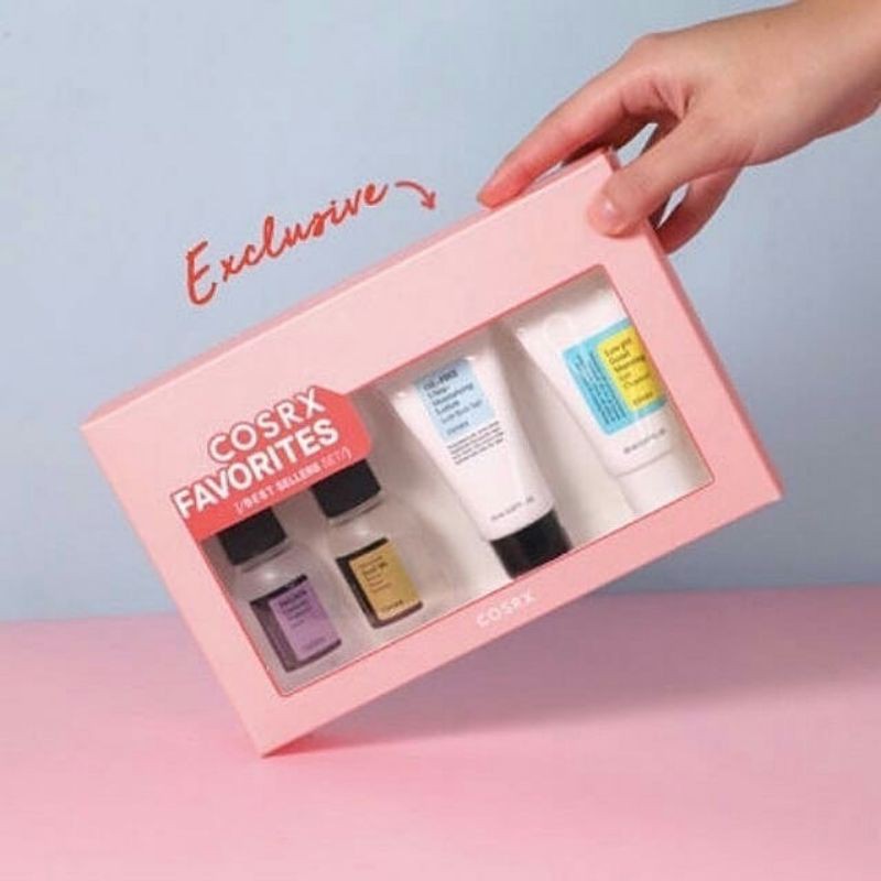 Jual COSRX MINI BEST SELLER KIT AHA BHA TONER SNAIL ESSENCE LOW PH OIL ...