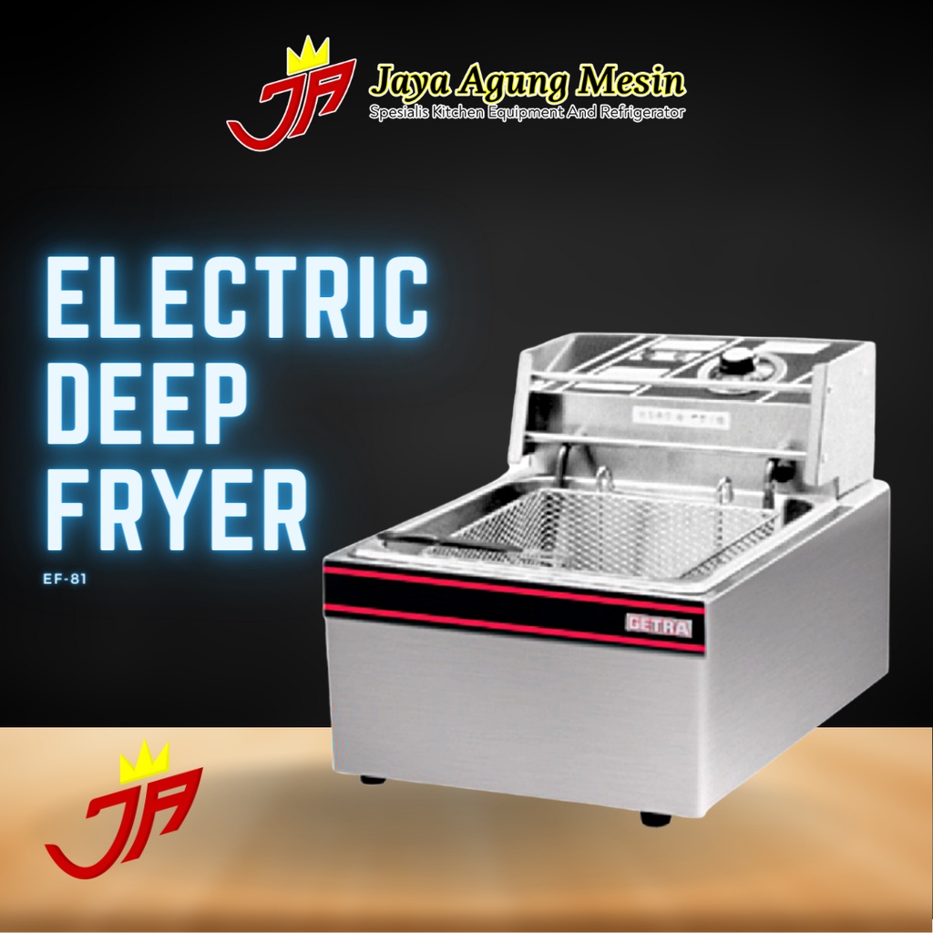 Jual GETRA ELECTRIC DEEP FRYER / PENGGORENGAN LISTRIK / EF81 / MURAH