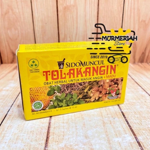 Jual Tolak Angin Cair BOX KECIL isi 5 Sachet - Obat Herbal Masuk Angin ...