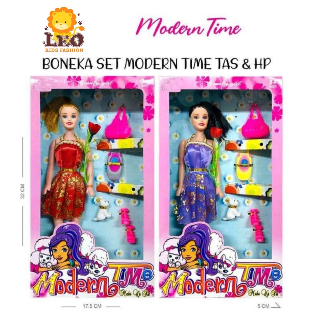Jual Mainan Anak Boneka Set Modern Time Tas & HP | Shopee Indonesia