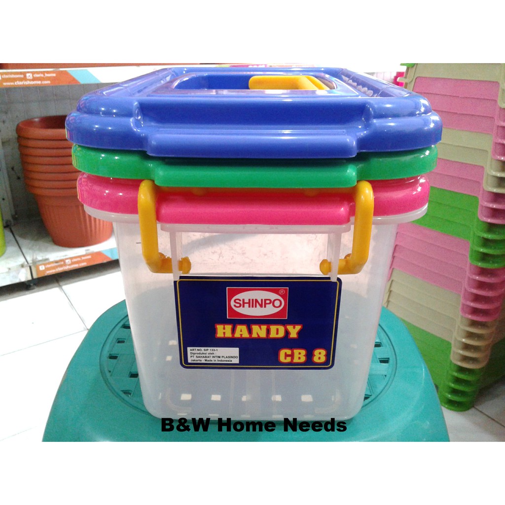 Jual Box Container Handle Handy Shinpo CB8 SIP 133-1 | Shopee Indonesia