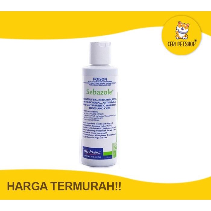 Jual Shamp | Virbac Sebazole 250Ml | Shopee Indonesia