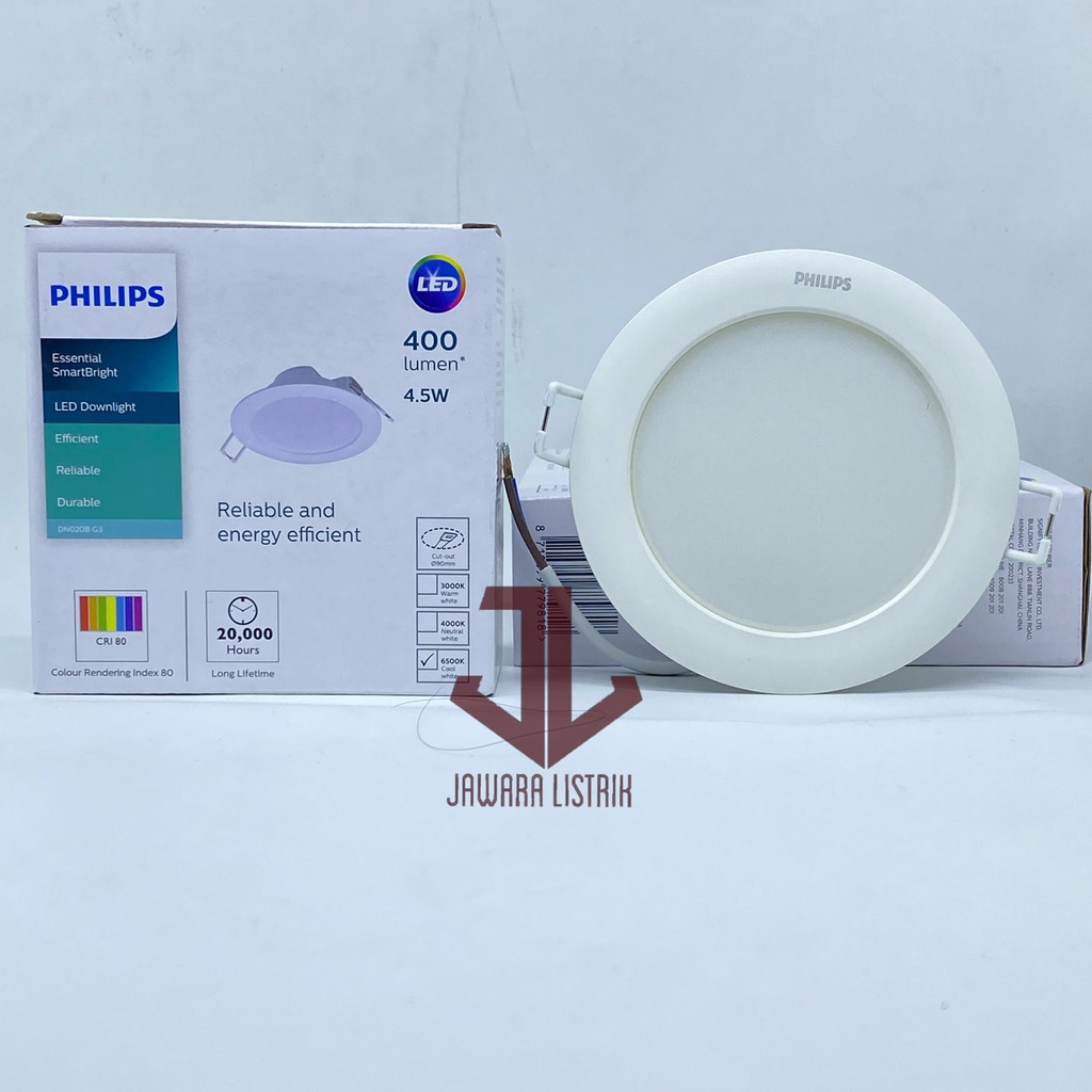 Jual PHILIPS LED DN020B GEN3 4,5W 4,5 W WATT DOWNLIGHT PANEL 3,5 INCH ...