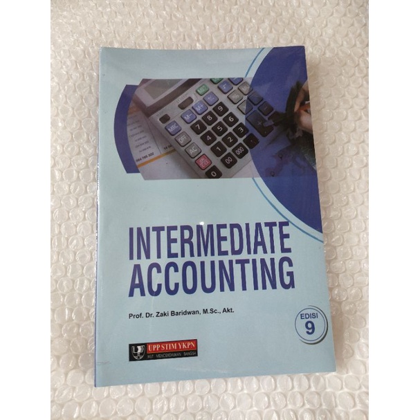 Jual Intermediate Accounting Edisi 9 By Prof. Dr. Zaki Baridwan ...