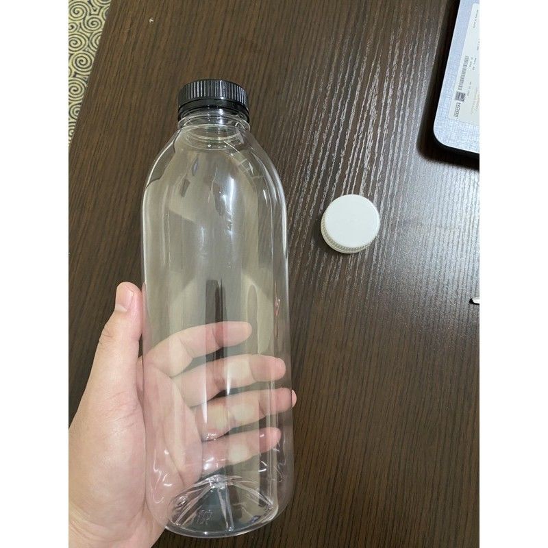 Jual botol kale 1000 ml 1liter satu liter seliter pet kale Shopee