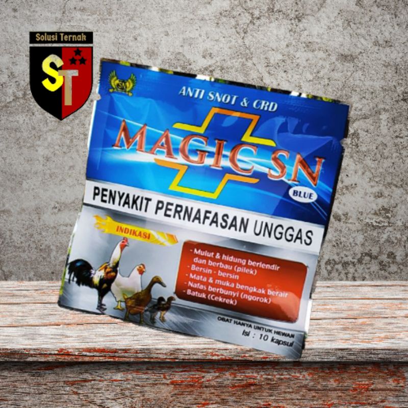 Jual Magic SN Biru Obat untuk Pernapasan Pilik Krok Ayam | Shopee Indonesia