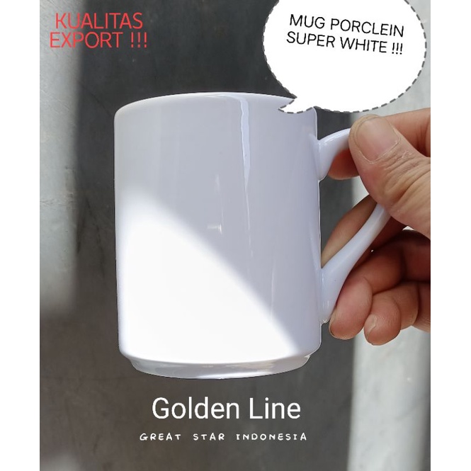 Jual Mug Coating Polos Import Dus Kraft Satuangratis Shopee Indonesia 9526