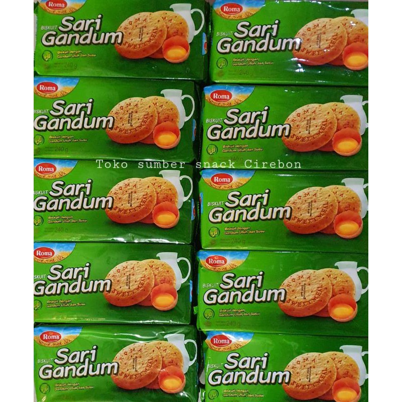 Jual Roma Sari Gandum family pack 240gram | Shopee Indonesia