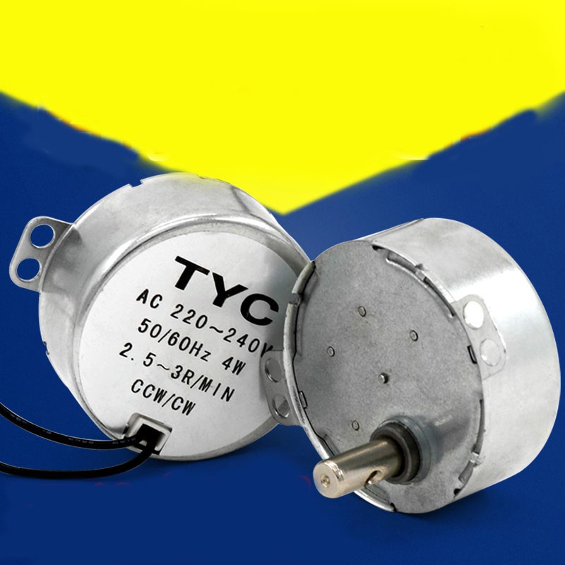 Jual Motor 49KTYZ synchronous 4 watt 220V AC micro low-speed (8118 ...