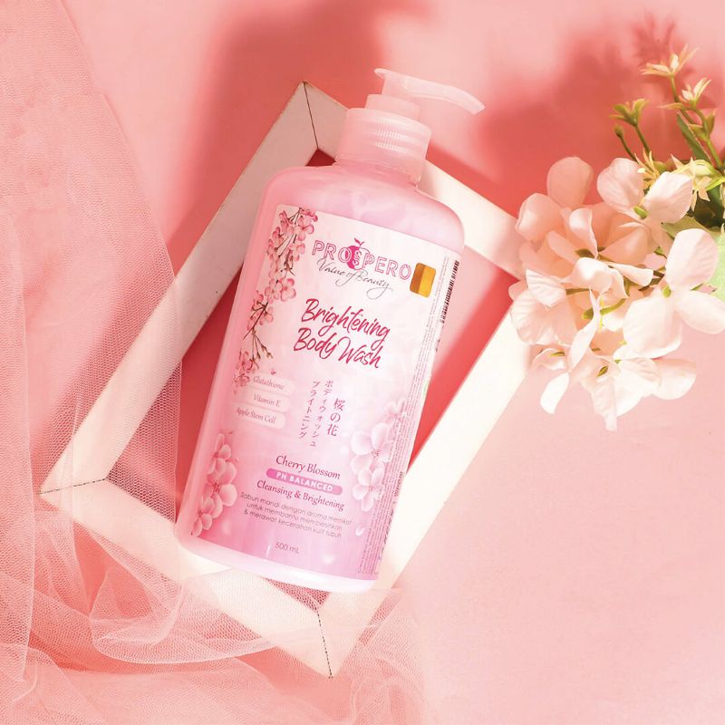Jual Prospero Brightening Body Wash 500ml Shopee Indonesia