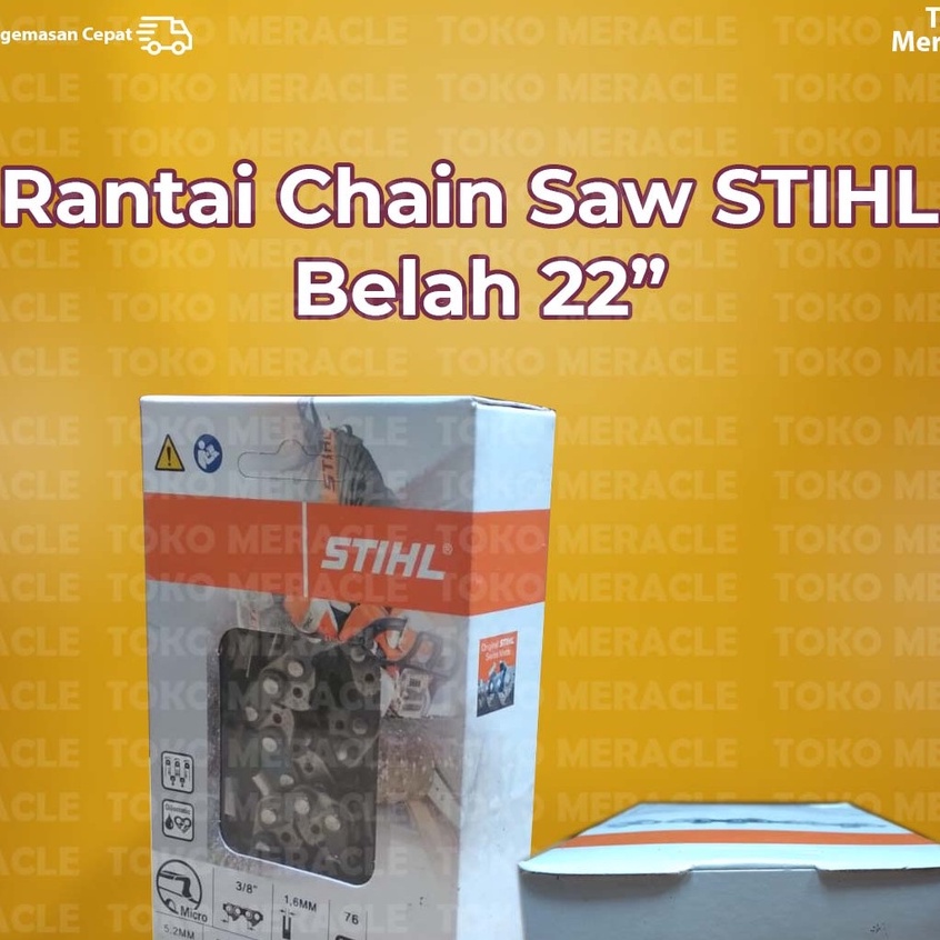 Jual Belah Stihl Rantai Chainsaw Mata Rantai Gergaji Belah Rmx T Shopee