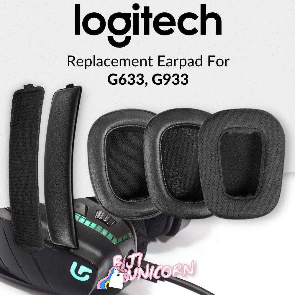 Jual Earcup Earpad Ear Cushion Logitech G933 G633 Busa Bantalan Foam 4749