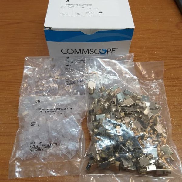 Jual conector rj45 cat 6 amp comescope | Shopee Indonesia