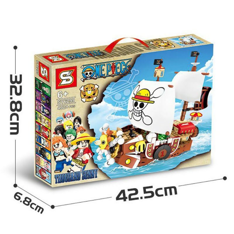 Jual Sembo Block One Piece Thousand Sunny Pirate Ship Puzzle Shopee