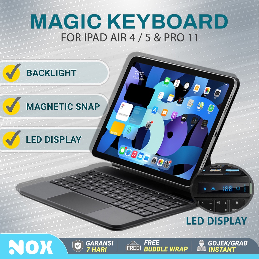 Jual Magic keyboard IPad Pro Air Floating 11 inch for IPad Air 4 /5 Pro ...