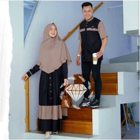 Jual TERMURAH!! Dress Couple Ramadhan Baju Pasangan Kondangan Remaja