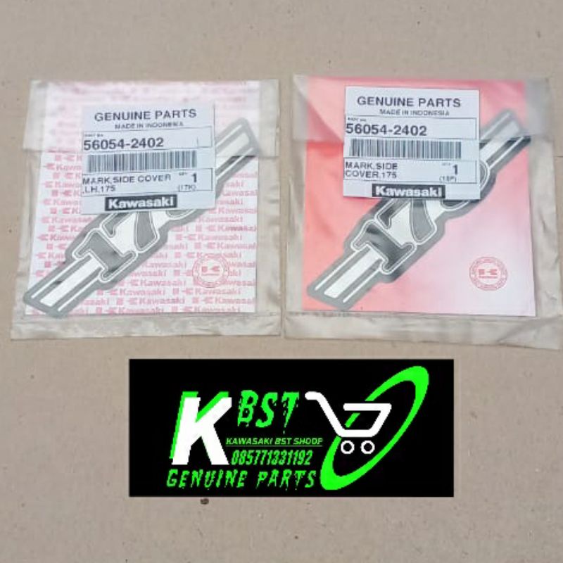 Jual Stiker stripping set W175 Original kawasaki | Shopee Indonesia