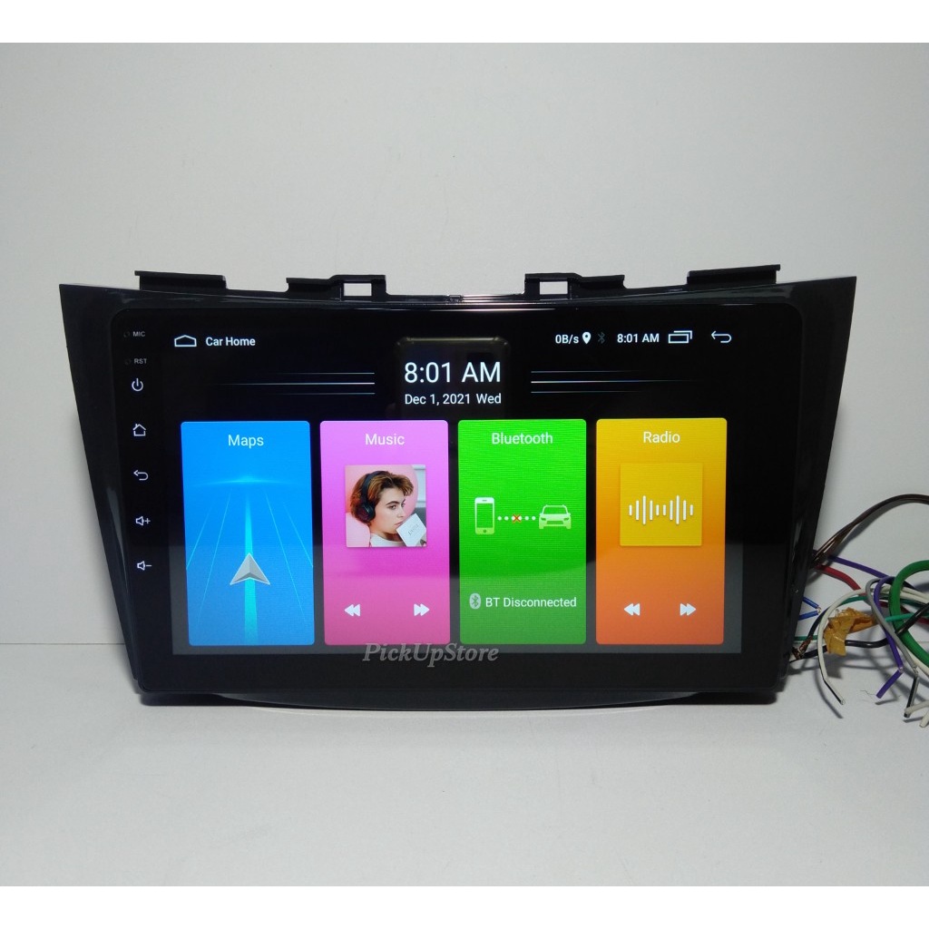 Jual Paket Head Unit Android 9 Inch dgn Frame ERTIGA Lama Black ...