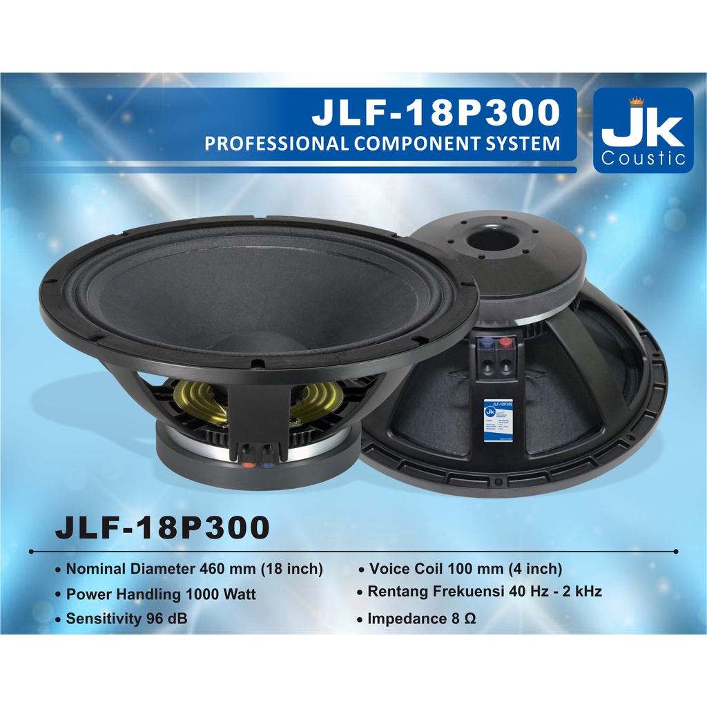 Jk speaker 18 inch shops price