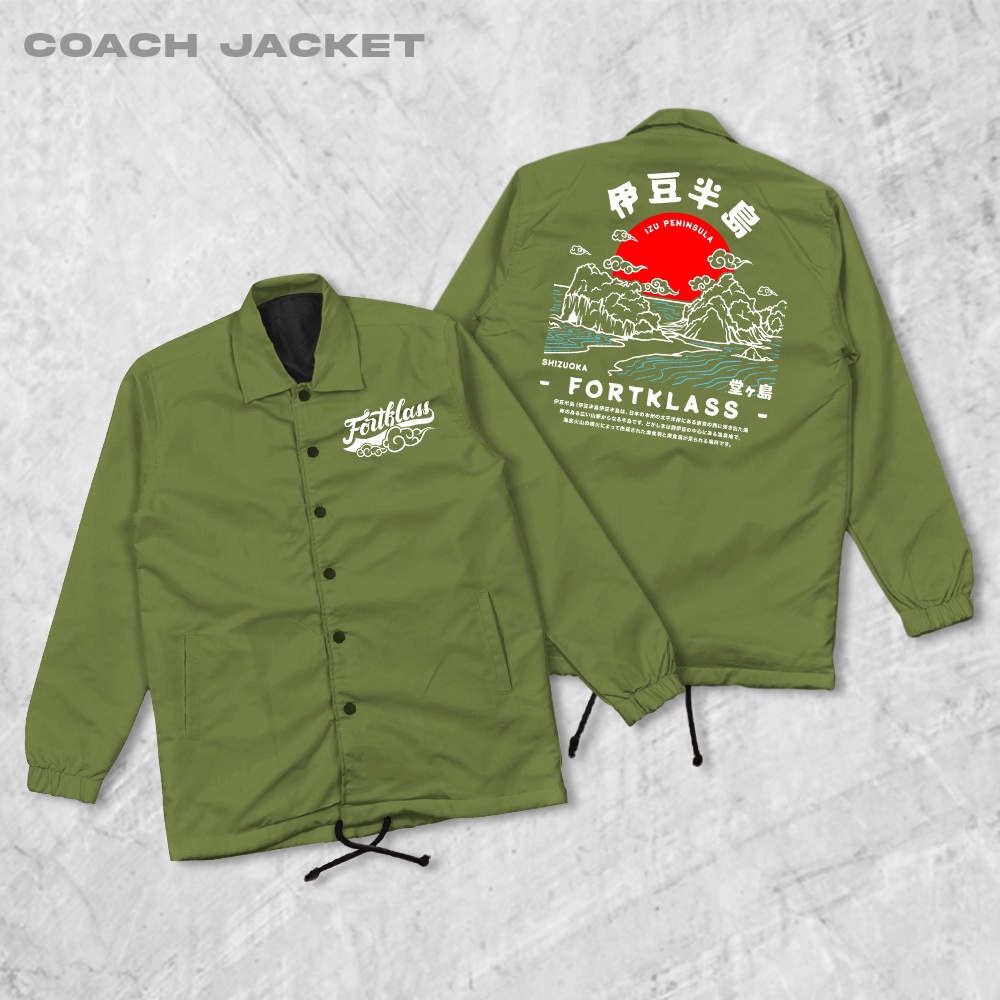 Jual FortKlass Misaki Jaket Coach Jaket Zipper Pria Jaket Parasut ...