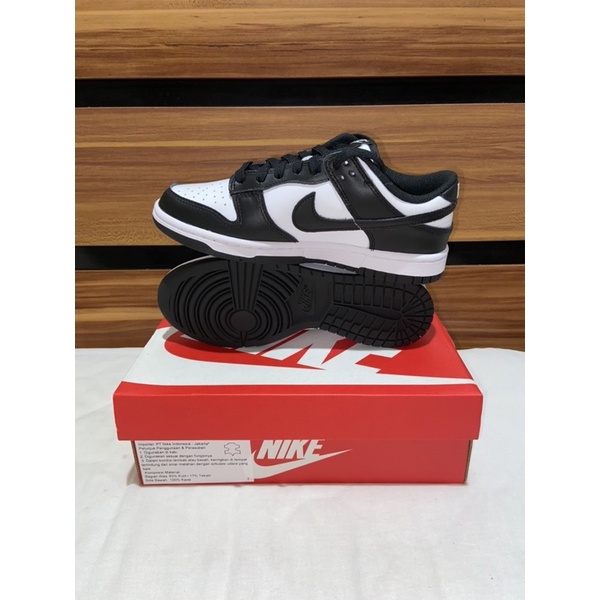 Jual Nike Dunk Low Retro Black White Panda (W) | Shopee Indonesia