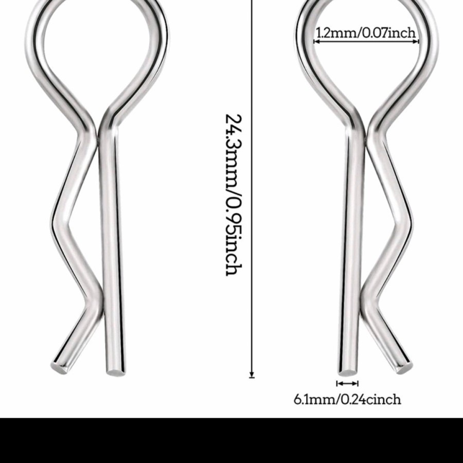 Jual BODY CLIP KLIP BODY RC 1/10 BODY CLIPS 24mm HSP TAMIYA HPI RGT AXIAL Shopee Indonesia