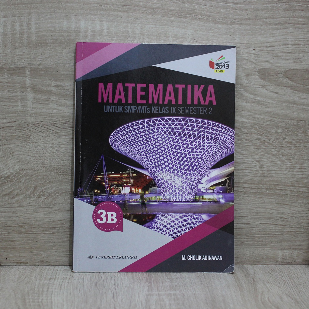 Jual Buku Pelajaran Matematika Untuk SMP/MTs Kelas IX Semester 2 ...