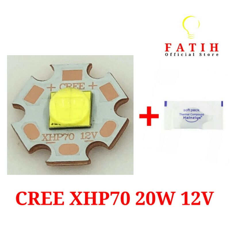 Jual LED CREE XHP70 20W 12V 20mm | Shopee Indonesia