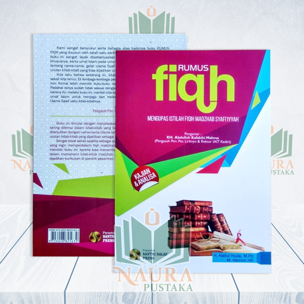 Jual Rumus Fiqih Madzhab Syafiiyah Buku Fiqh Makna Pesantren Dan