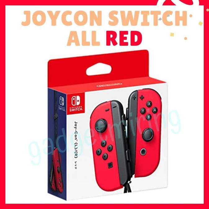 Jual Nintendo Joy Con Switch - Neon Red and Blue 100% Ori - Switch ...