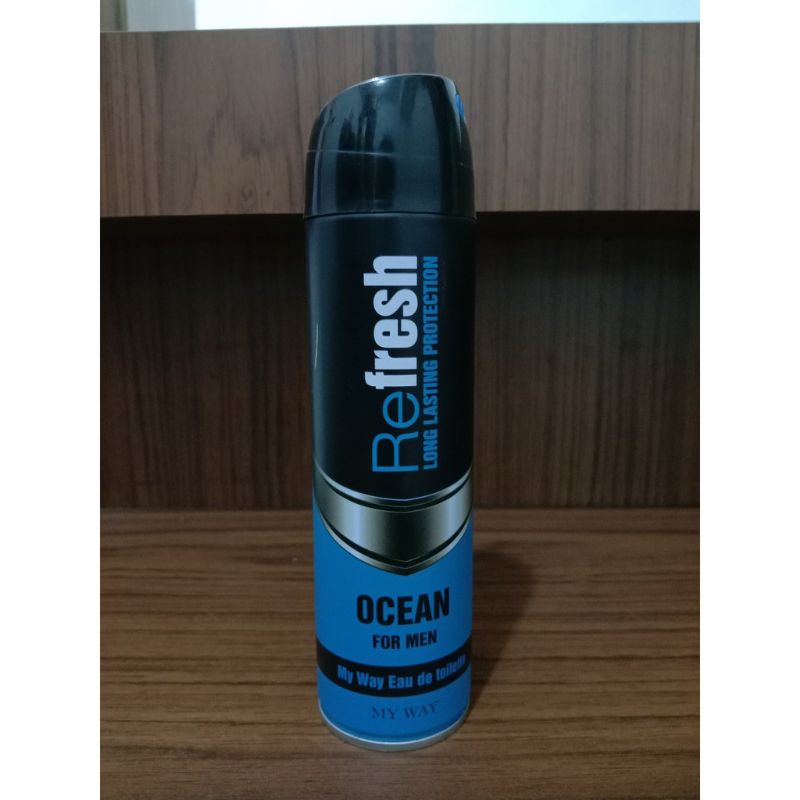 Jual Body spray/refresh body spray for man/parfum badan pria | Shopee ...