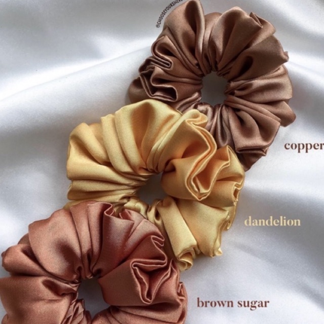 Jual SCRUNCHIES PREMIUM / SCRUNCIE MURAH SRUNCHIE KUNCIR RAMBUT IKAT ...