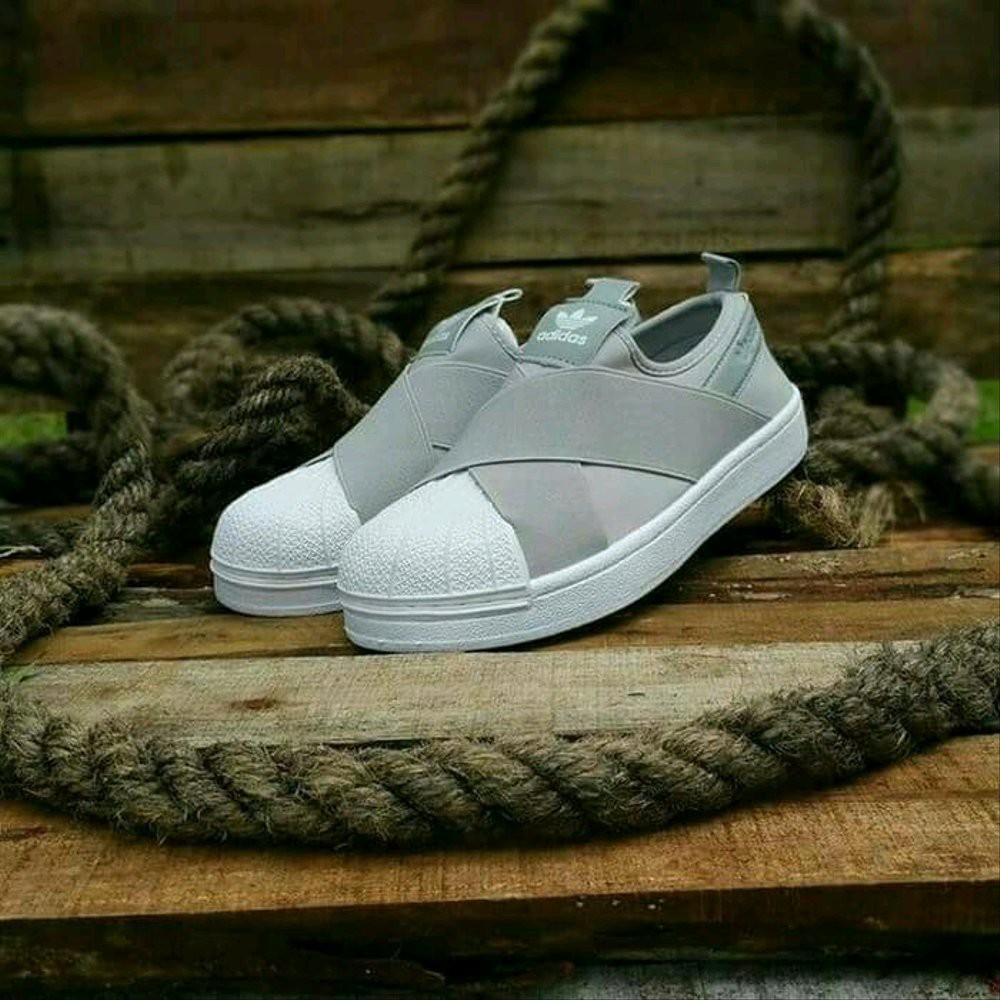 Jual Dijual SEPATU CASUAL WANITA ADIDAS SUPERSTAR SLIP ON warna lengkap Murah Shopee Indonesia