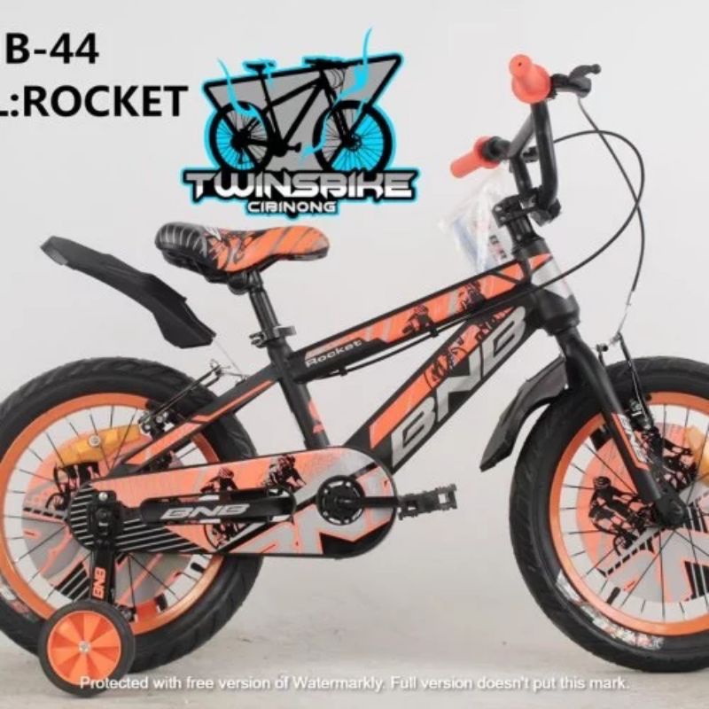 Jual Sepeda BMX anak usia 4 - 7 tahun ukuran 16 inch BNB 44 Rocket ...