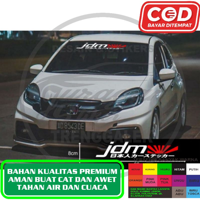 Jual Stiker JDM japan cutting sticker kaca dan bodi mobil Shopee Indonesia