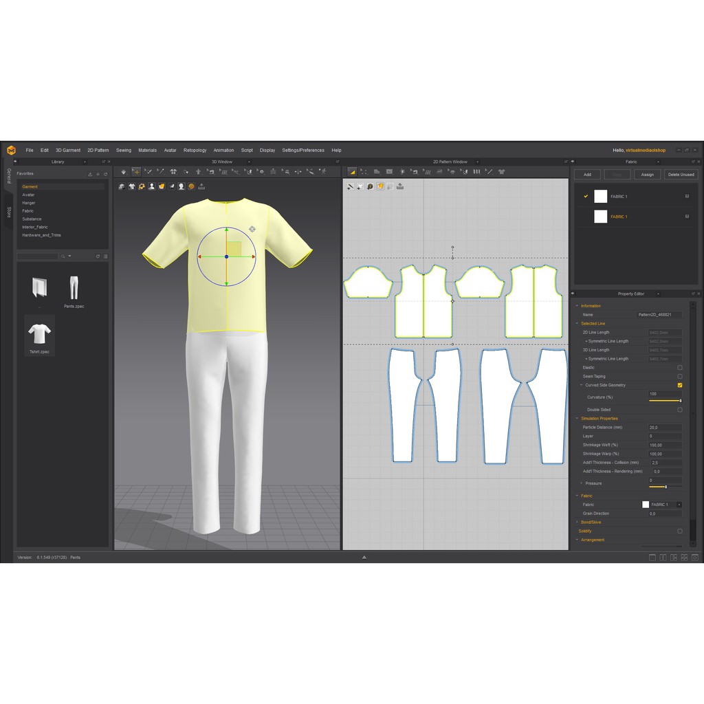 Jual 3D FASHION CLO 2025 MARVELOUS DESIGNER VIRTUAL CLOTHES DESIGN ...