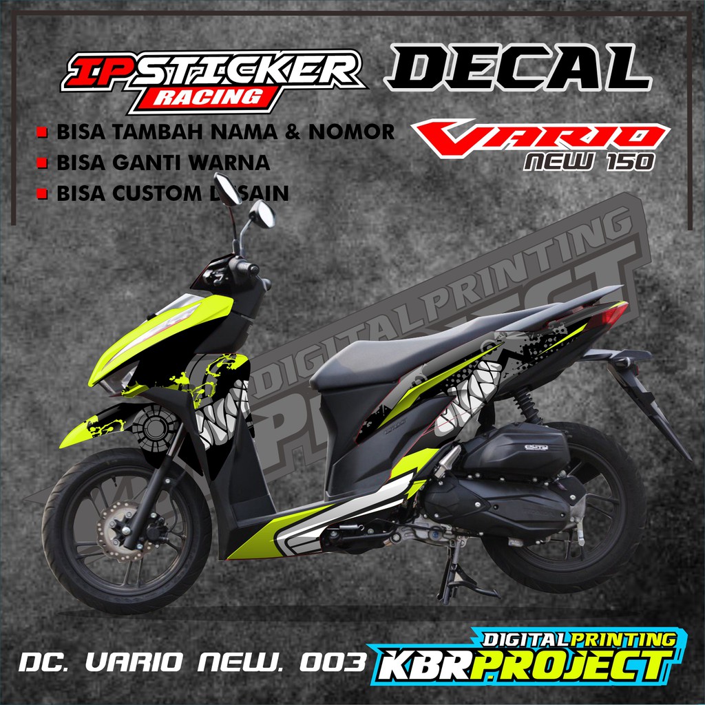 Jual VARIO 150 NEW Decal Sticker - Decal stiker Full Body VARIO 150 NEW ...