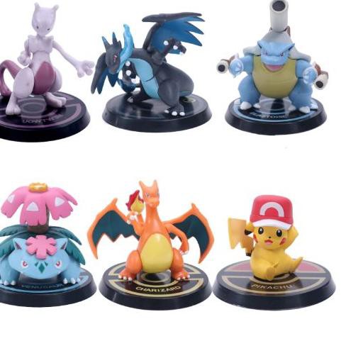 Jual bgs-83 Action Figure Pokemon Pikachu Mewtwo Charizard Venusaur ...