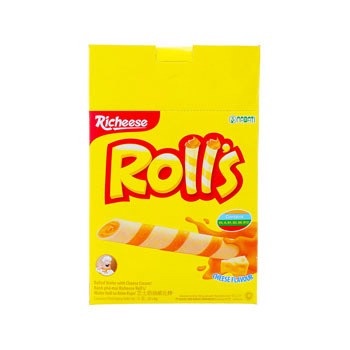 Jual RICHEESE ROLLS KEJU 120GR 1BOX (20x6G) | Shopee Indonesia
