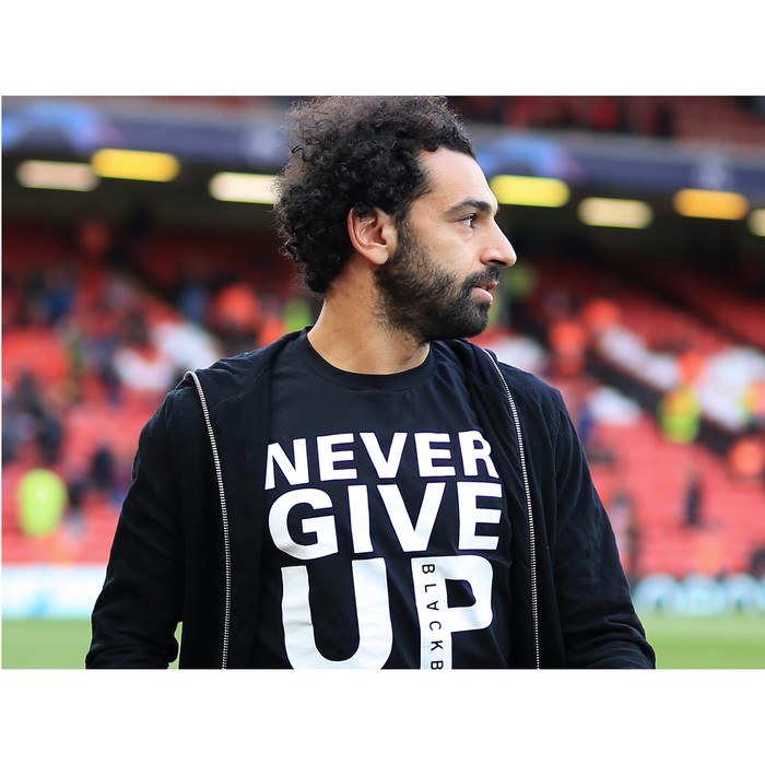 Jual KAOS MOHAMMED SALAH NEVER GIVE UP UCL CHAMPIONS LIVERPOOL | Shopee ...