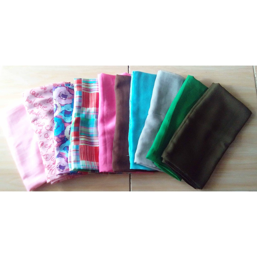 Jual Jilbab/Hijab Segiempat Polos (Termurah) | Shopee Indonesia